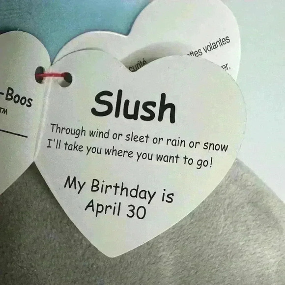 Ty Squish A Boo Slush Husky (537) - Picture 12 of 12